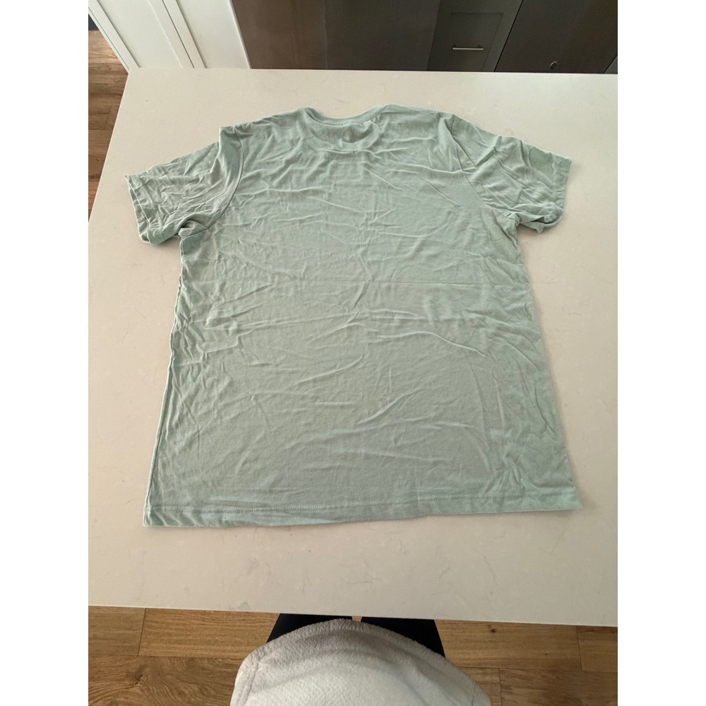 Bella + Canvas Mens 2XL Sage Green Heather Short Sleeve Crewneck T-Shirt 3001CVC - Picture 4 of 4